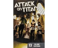 KNYGA Komiksas Manga Attack on titan Vol 13