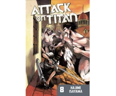 KNYGA Komiksas Manga Attack on Titan vol 8