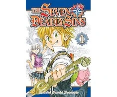 KNYGA Komiksas Manga The Seven Deadly Sins Vol 1