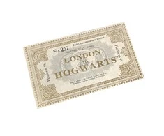 Kortelė Train Ticket harry potter
