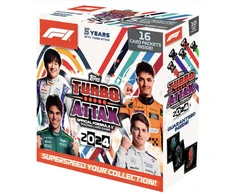 Kortų pakelis Formula Turbo Attax