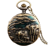 Laikrodis Elephants