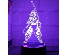 Lempa 3D Led Demon Slayer
