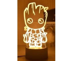 Lempa 3D Led Marvel