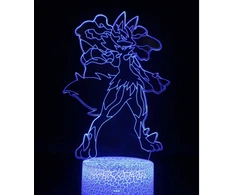 Lempa 3D Led Pokemon