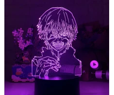 Lempa 3D Led Tokyo Ghoul