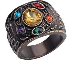 Pakabukas žiedas Marvel Thanos stones