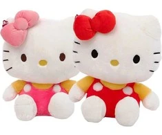 Rinkinys Minkši Žaislai Hello Kitty
