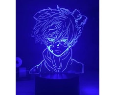 Šviestuvas 3D Led My hero academia