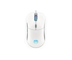 Endorfy GEM Plus balta pelė su laidu | 19000 DPI