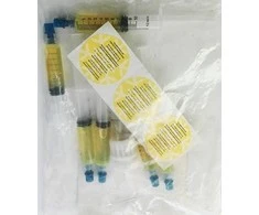 Geltoni POE UV dažai šaldiklio R134a nuotėkiui aptikti 6x7.5ml