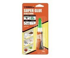 VISBELLA super klijai 3g Metalui, Plastikui, Gumai