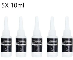 VISBELLA Super klijai (Cianakrilato) 5X 10ml Pirk daugiau mokėk mažiau