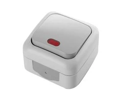 Lauko mygtukas su lempute,IP 54, Palmye, Panasonic
