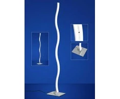 LED toršeras, matinio nikelio spalvos su chromo akcentais