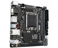 Pagrindinė plokštė Gigabyte Gigabaitas | H610I DDR4 1,0 M/B | Procesorių šeima Intel | Procesoriaus lizdas LGA1700 | DDR4 DIMM | Atminties lizdai 2 | Palaikomos standžiojo disko sąsajos SATA, M.2 | SATA jungčių skaičius 4 | Mikroschemų rinkinys Intel H610 Express | Mini-ITX