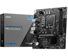 Pagrindinė plokštė MSI PRO H610M-E