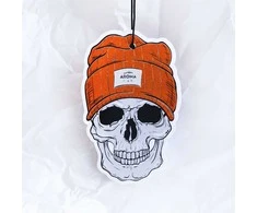 Aroma Car Stilingas oro gaiviklis Aroma Dia De Los Muertos Hat Skull