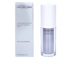 Shiseido Men Total Revitalizer Light Fluid senėjimą stabdantis drėkinamasis fluidas vyrams, 70 ml