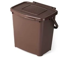Isort (7 l) šiukšliadėžė su mikrobiologiniu filtru maisto atliekoms + 2 papildomi filtrai