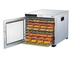 Profesionali vaisių džiovyklė Zyle ZYPROMAX, 10 padėklų, 1100 W