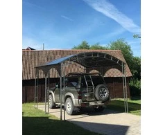 Pastogė automobiliui – ERLINA 6m su 6mm danga