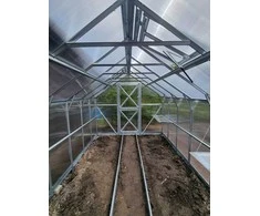 Šiltnamis GASPADINĖ 2,64x8m su 6mm danga