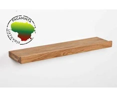 Sieninė lentyna 80 cm, aliejuotas ąžuolas