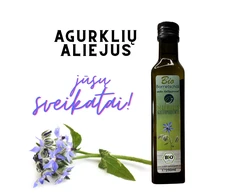 Šaltai spaustas vaistinių agurklių sėklų aliejus 250 ml