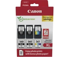CANON PG-560XLx2 / CL-561XL rašalo kasetė PVP