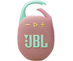 JBL Clip 5 nešiojama kolonėlė, spalva: rožinė/žalia