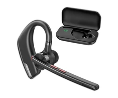 NewBee Belaidės ausinės su mikrofonu New Bee M51 (juoda)