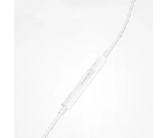 Dudao X14PROL-W1 į ausis įkišamos ausinės su Lightning jungtimi baltos spalvos (X14PROL-W1)