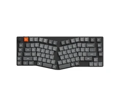 Keychron K15 Max Led Raudona Switch Wireless Low Profile Klaviatūra (Juodas) [K15M-A1].
