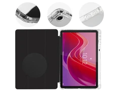 OBAL:ME MistyTab dėklas skirtas Lenovo Tab M11/M11 LTE juodos spalvos