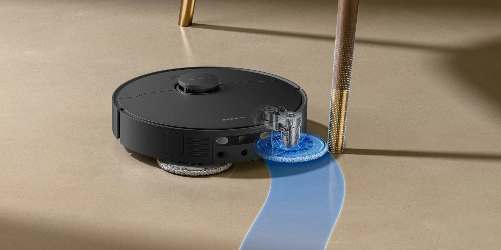 Dulkių siurblys - robotas Dreame D30 Ultra, baltos spalvos aprašymas - Prekės nuotrauka