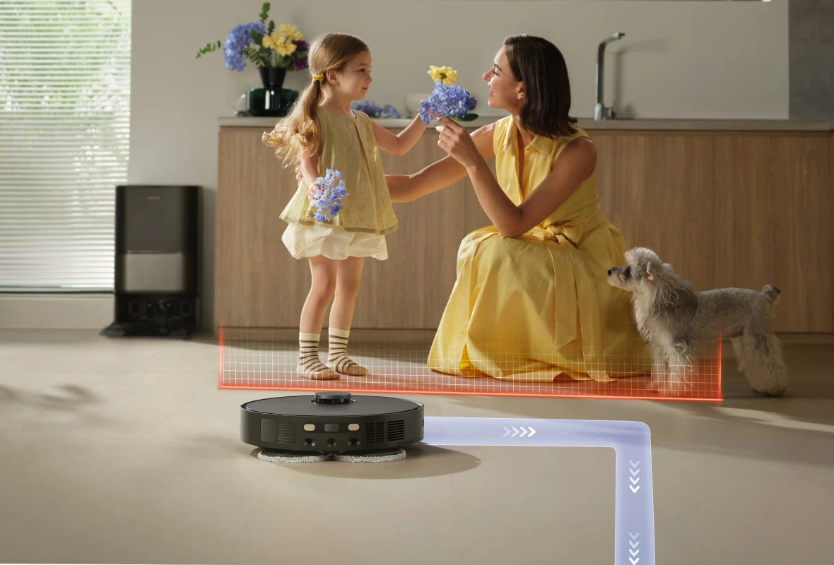 Dulkių siurblys - robotas Dreame D30 Ultra, baltos spalvos aprašymas - Prekės nuotrauka