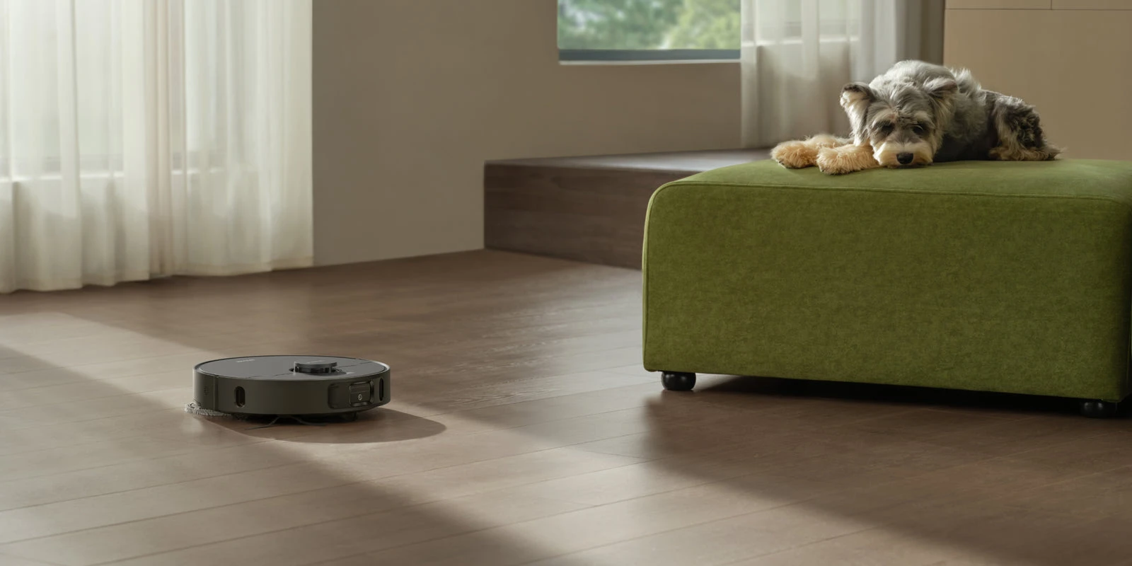 Dulkių siurblys - robotas Dreame D30 Ultra, baltos spalvos aprašymas - Prekės nuotrauka