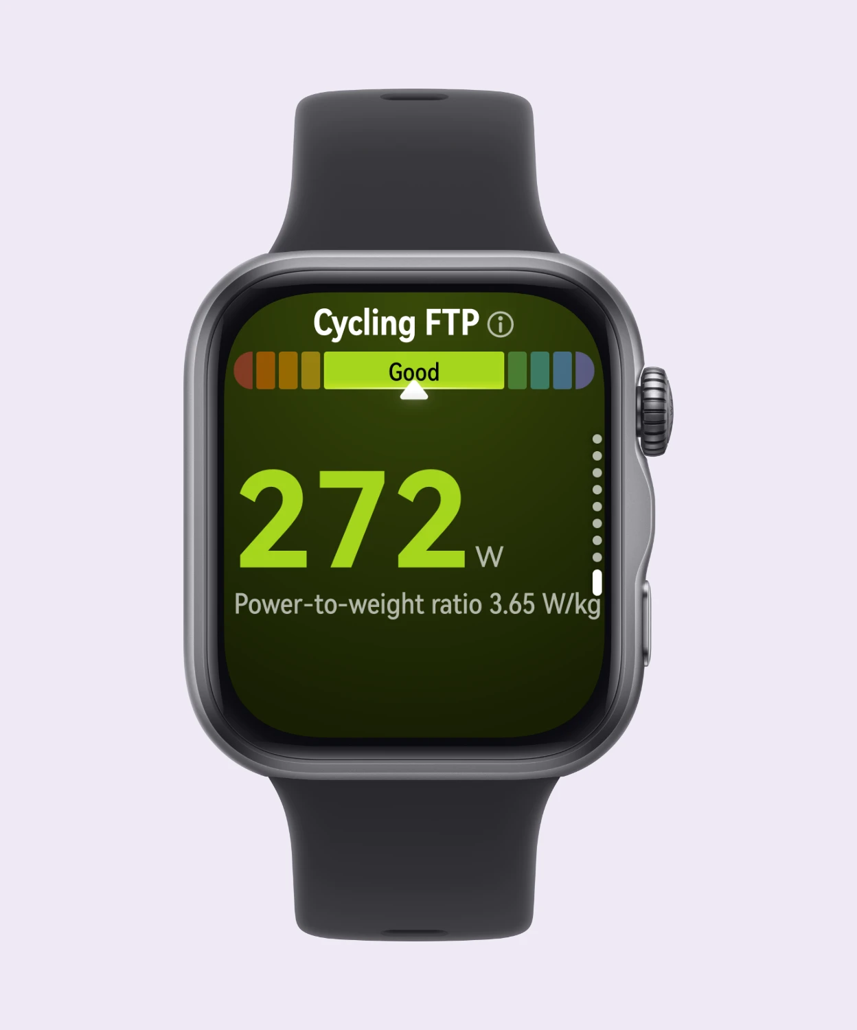 HUAWEI WATCH FIT 5 Black Fluoroelastomer Strap aprašymas - Prekės nuotrauka