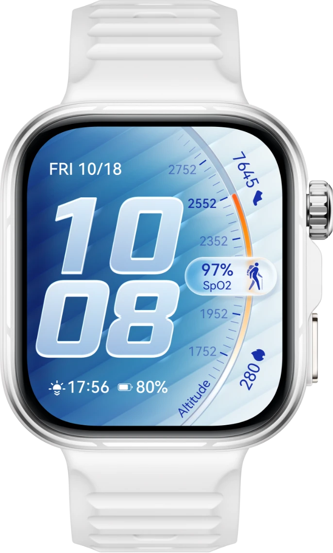 HUAWEI WATCH FIT 5 Pro White Fluoroelastomer Strap aprašymas - Prekės nuotrauka HUAWEI WATCH FIT 5 Pro White Fluoroelastomer Strap aprašymas - Prekės nuotrauka