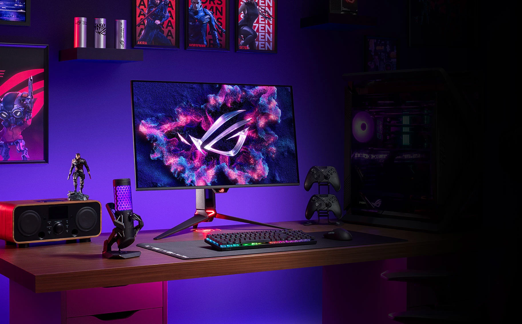 Monitorius ASUS ROG Swift OLED PG32UCDMR, 240Hz, 4K, 31.5