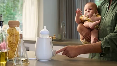 Kūdikio buteliukų šildytuvas-sterilizatorius Philips Avent 2-in-1 Warmer & Sterilizer SCF359/00 aprašymas - Prekės nuotrauka