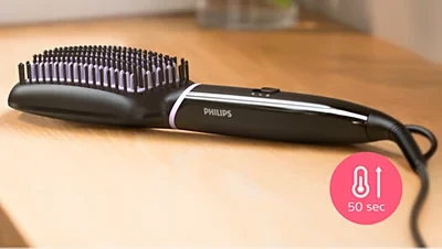 Philips „StyleCare Essential“ šildomas tiesinimo šepetys BHH880/00 (Pažeista pakuotė) aprašymas - Prekės nuotrauka