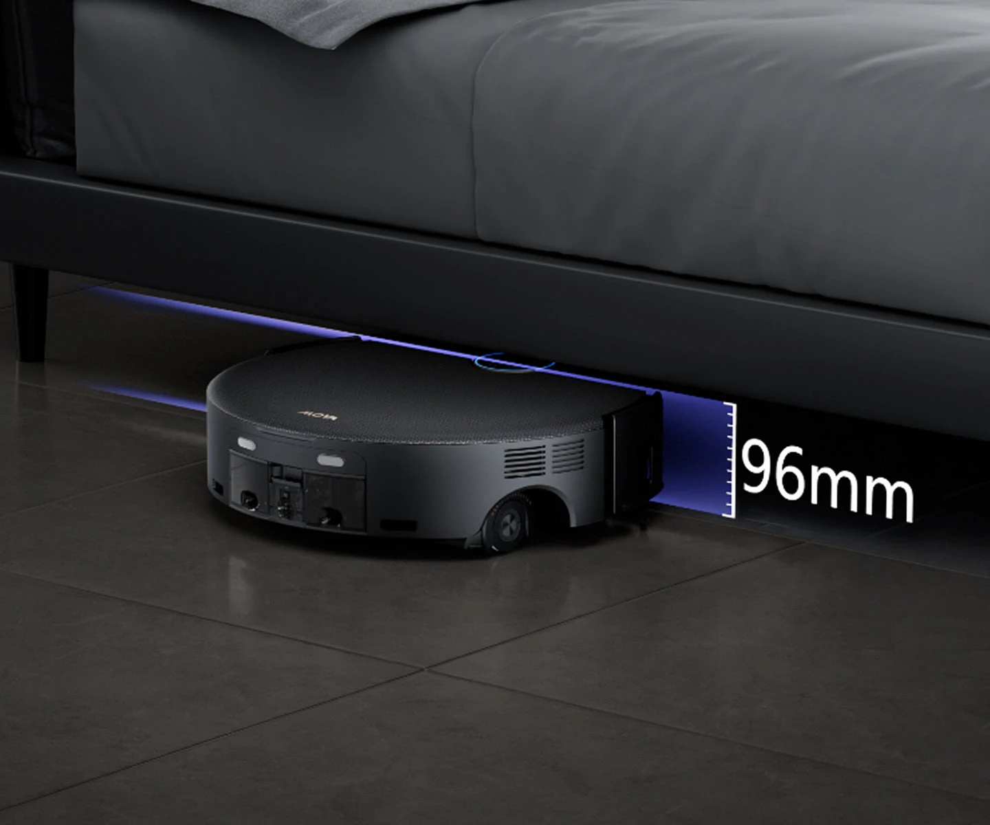 Dulkių siurblys - robotas MOVA Z60 Ultra Roller Complete, Baltas aprašymas - Prekės nuotrauka