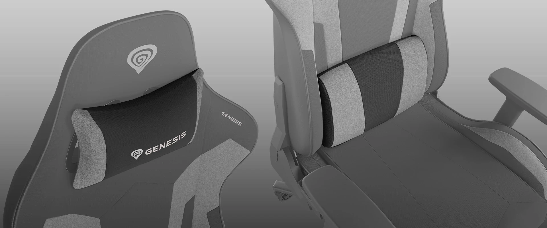 Genesis Gaming Chair Nitro 720 Atlošo apmušalų medžiaga: Eko oda, Sėdynės apmušalų medžiaga: Eko oda, Pagrindo medžiaga: Metalas, Ratukų medžiaga: Nailonas su CareGlide danga | Juodas/Rožinė aprašymas - Prekės nuotrauka