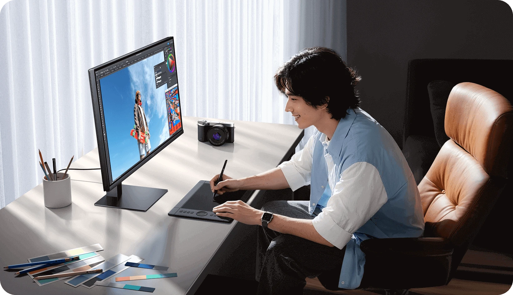 Monitorius Xiaomi 2K Monitor A27Qi 2026, 27 colių, QHD, 2560 × 1440 raiška, 120 Hz atnaujinimo dažnis, ΔE<1 spalvų atkūrimas aprašymas - Prekės nuotrauka