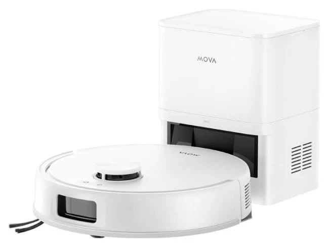 Dulkių siurblys - robotas MOVA E20s Pro Plus, baltos spalvos aprašymas - Prekės nuotrauka