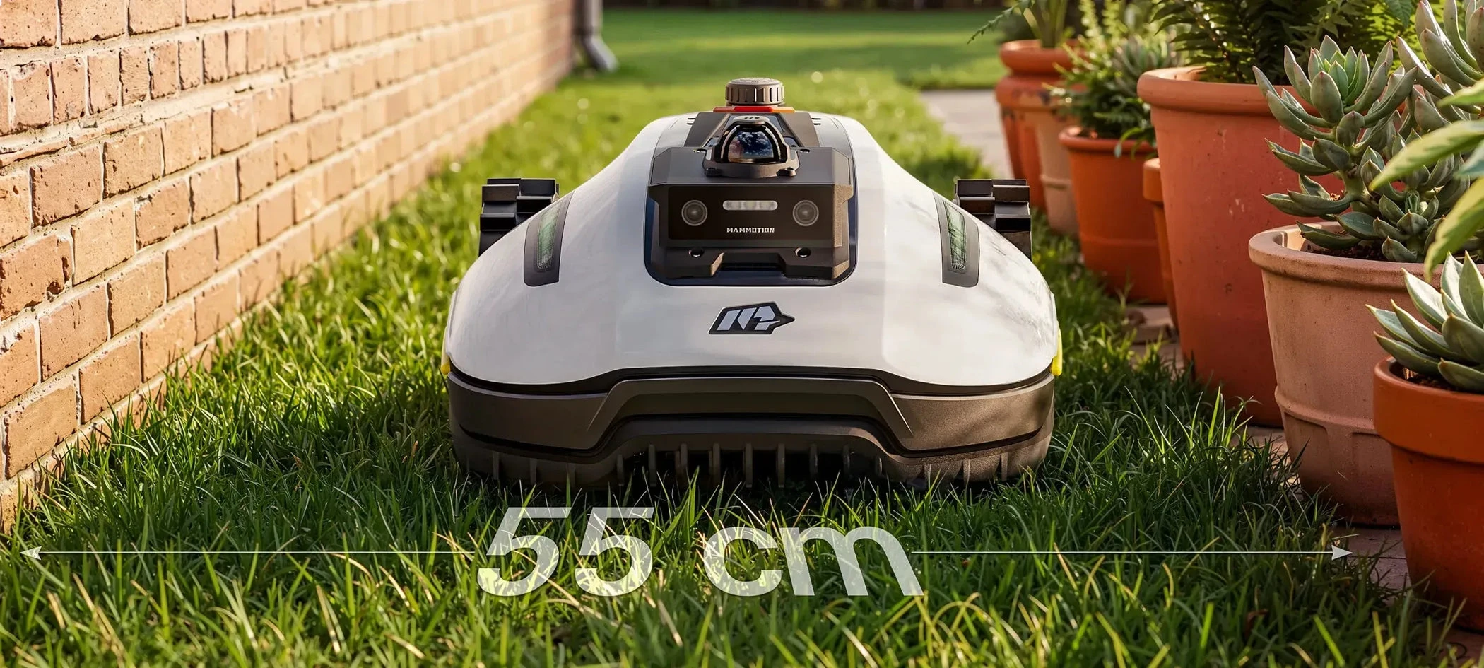 Vejos robotas Mammotion Yuka Mini 2 1000 LiDAR & vision, 1000㎡ aprašymas - Prekės nuotrauka