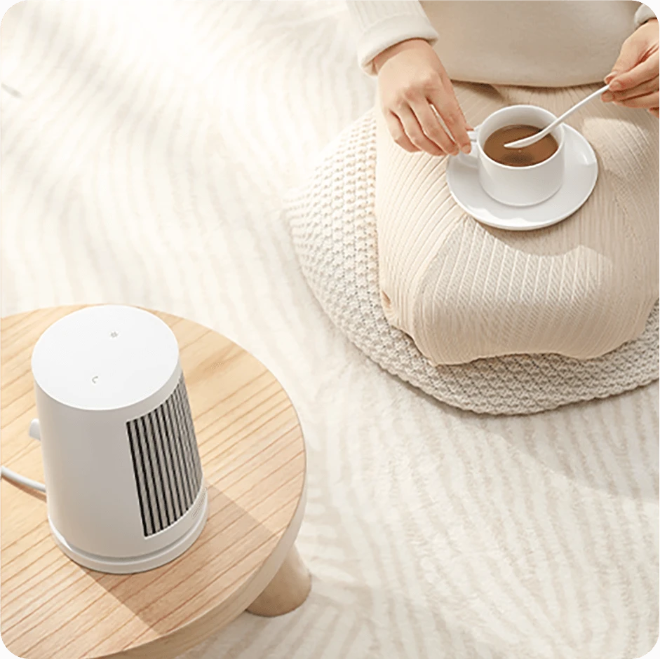 Xiaomi Elektrinis stalinis šildytuvas, 600 W, tinka kambariams iki 20 m², baltas aprašymas - Prekės nuotrauka