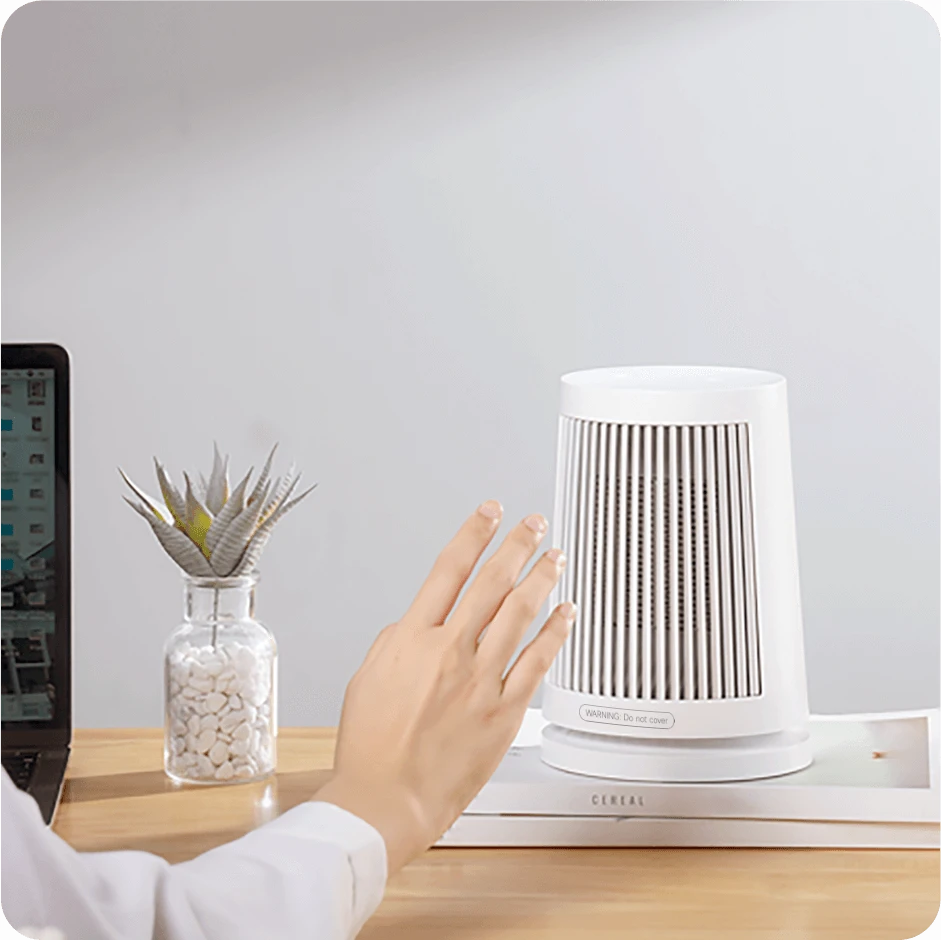 Xiaomi Elektrinis stalinis šildytuvas, 600 W, tinka kambariams iki 20 m², baltas aprašymas - Prekės nuotrauka